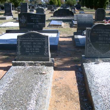 BOTHA Theunis Jacobus Petrus 1888-1959 :: BOTHA  Alettha S. nee GROBLER 1892-1968
