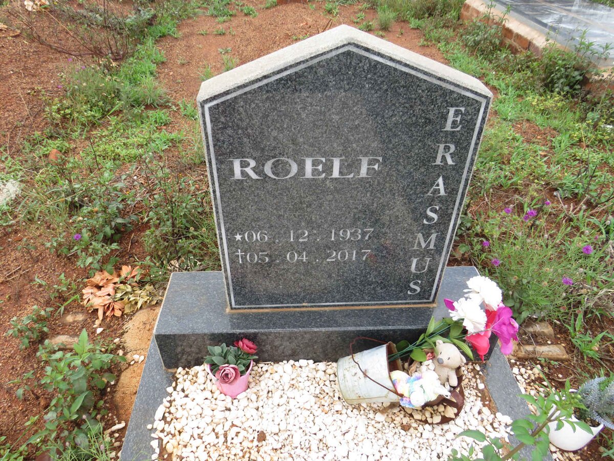 ERASMUS Roelf 1937-2017