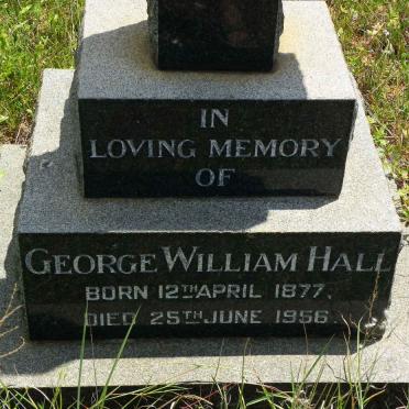 HALL George William 1877-1956