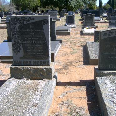 MERWE Catrina Fredrika, van der nee ENGELBRECHT 1907-1955 :: CUNIFF Michael 1875-1955