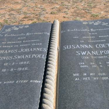 SWANEPOEL Stephanus Johannes Marthinus 1892-1956 &amp; Susanna Coetzee STEYNBERG 1896-1989