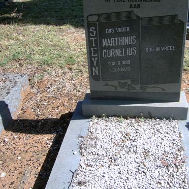 STEYN Marthinus Cornelius 1899-1973