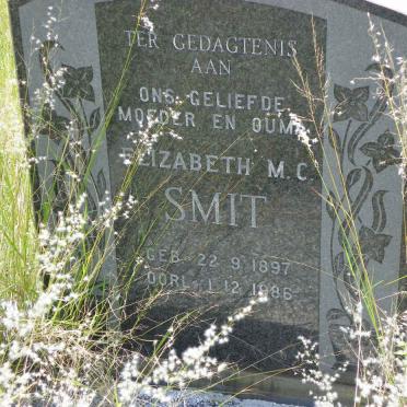SMIT Elizabeth M.C. 1897-1986