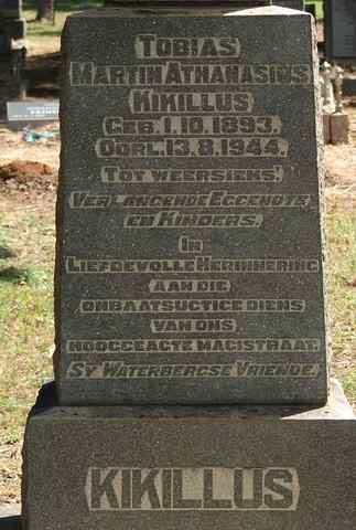 KIKILLUS Tobias Martin Athanasius 1893-1944