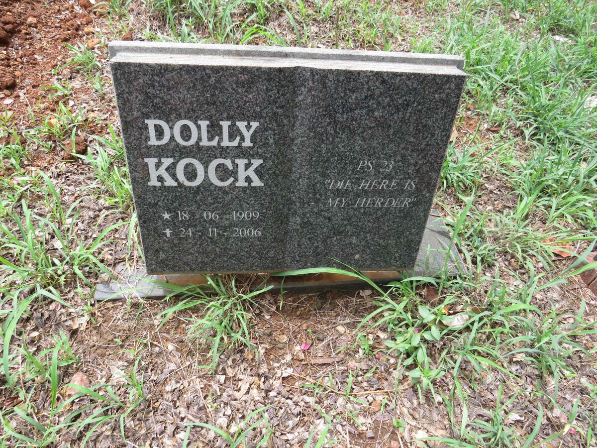 KOCK Dolly 1909-2006