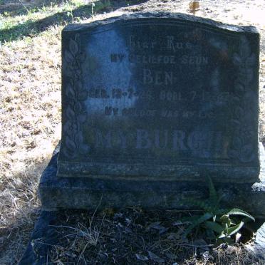 MYBURGH Ben 1926-1947