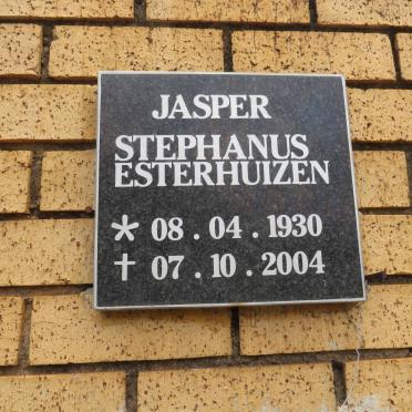 JASPER Stephanus Esterhuizen 1930-2004