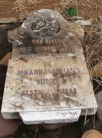 BURKE Johanna Adriana -1893