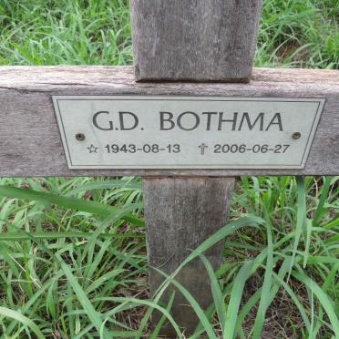 BOTHMA G.D. 1943-2006