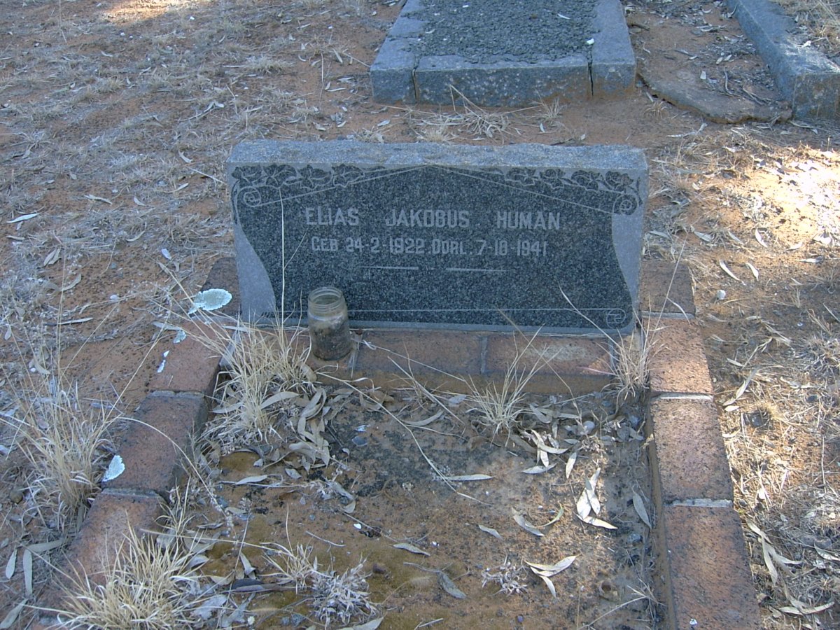 HUMAN Elias Jakobus 1922-1941