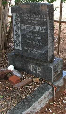 KROEP Hendrik Jan 1887-1949