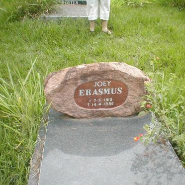 ERASMUS Joey 1910-1996