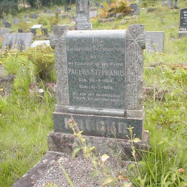 KRUGER Paulus Stephanus 1914-1956