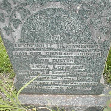 LOMBARD Lena 1913-1943