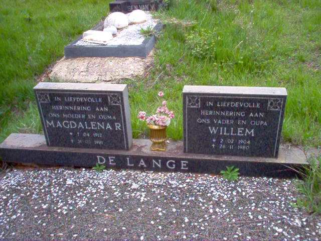 LANGE Willem, de 1904-1980 &amp; Magdalena R. 1912-1981