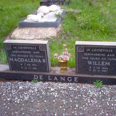 LANGE Willem, de 1904-1980 &amp; Magdalena R. 1912-1981