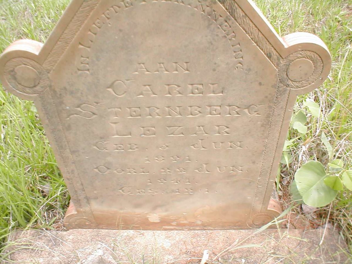 LEZAR Carel Steenberg 1891-1941