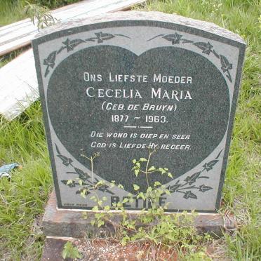 RETIEF Cecelia Maria nee de BRUYN 1877-1963