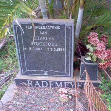 RADEMEYER  Charles Stockford 1917-1995