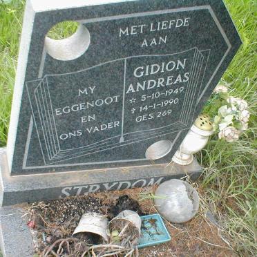 STRYDOM Gidion Andreas 1949-1990