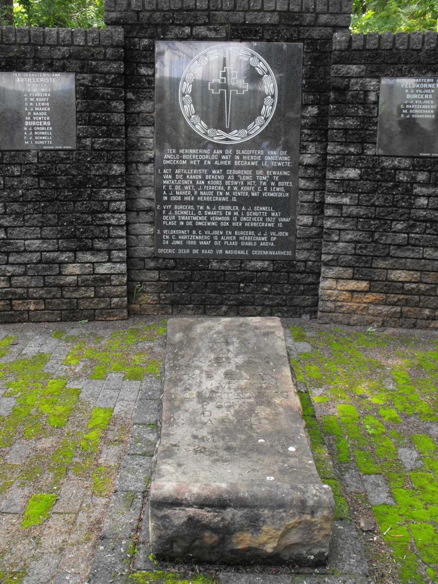 3. Gedenkteken: Anglo-Boere Oorlog 1899-1902