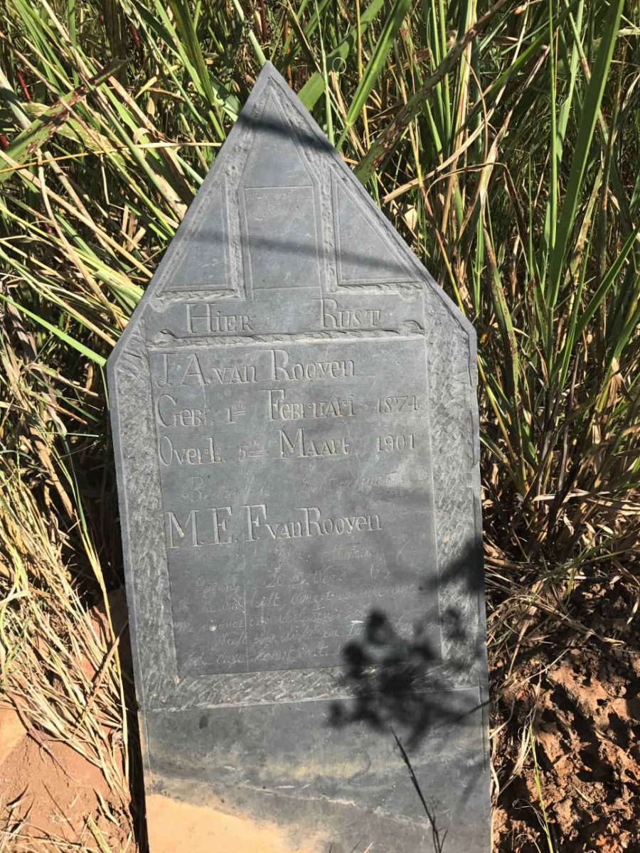 ROOYEN J.A., van 1874-1901