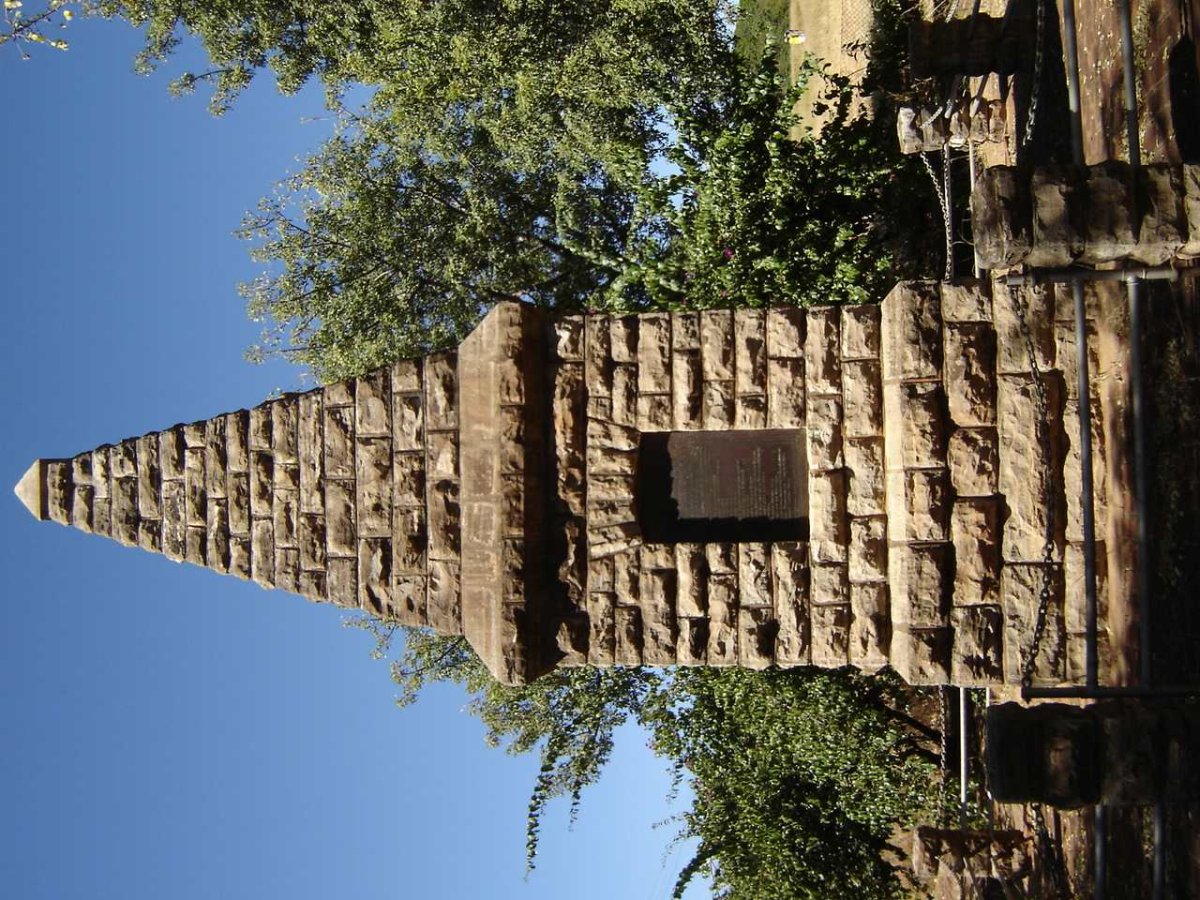 1. Monument in memory of the Voortrekkers