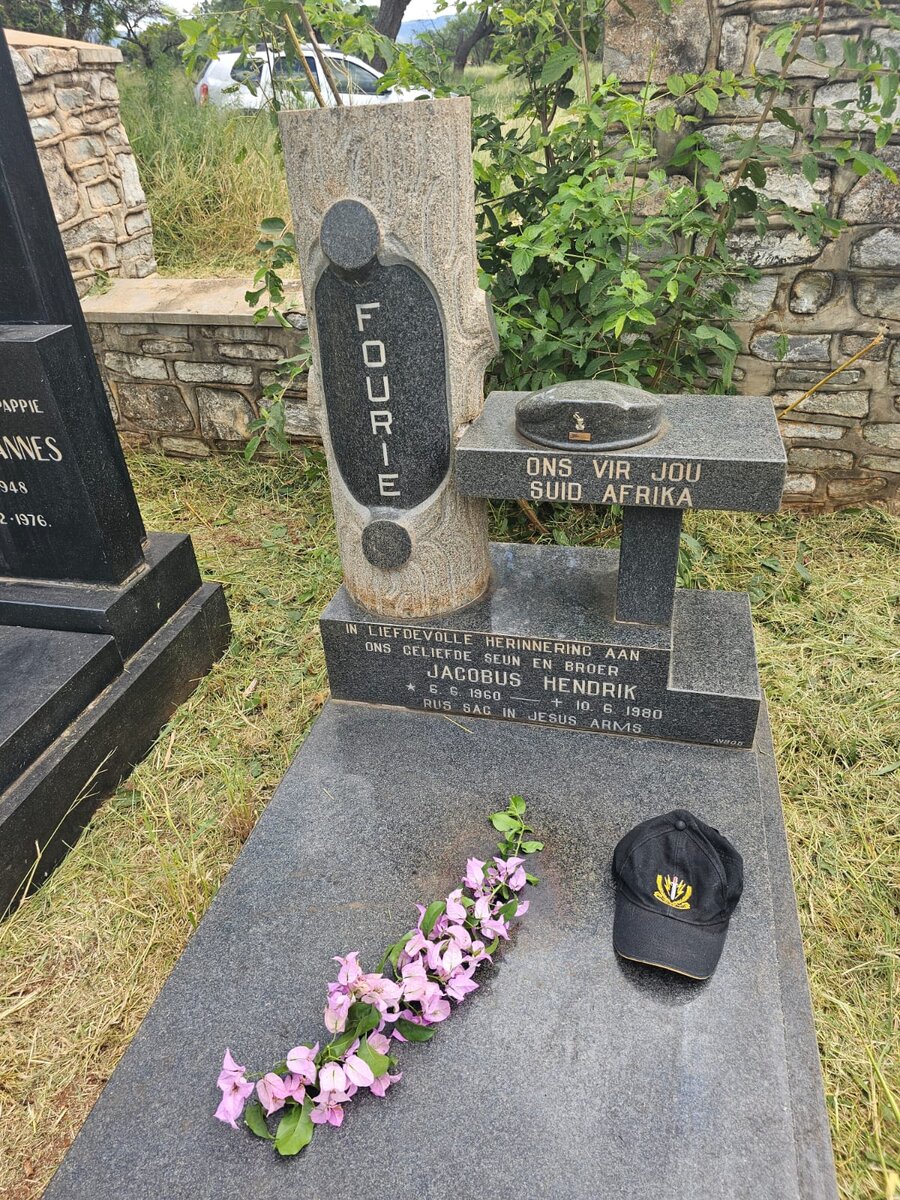 FOURIE Jacobus Hendrik 1960-1980