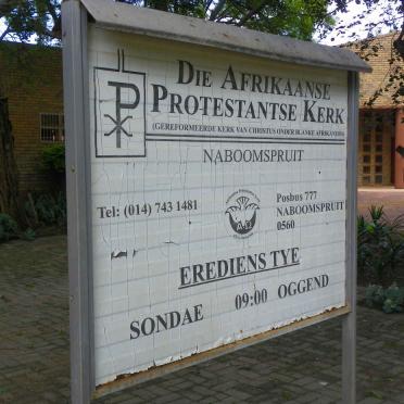 1. Overview / Oorsig