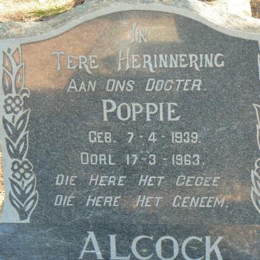 ALCOCK Poppie 1939-1963