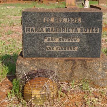 BOTES Maria Magrieta -1935