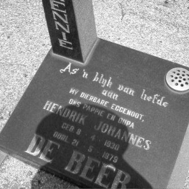 BEER Hendrik Johannes, de 1930-1979