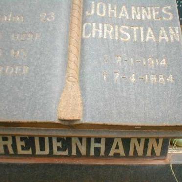 BREDENHANN Johannes Christiaan 1914-1984