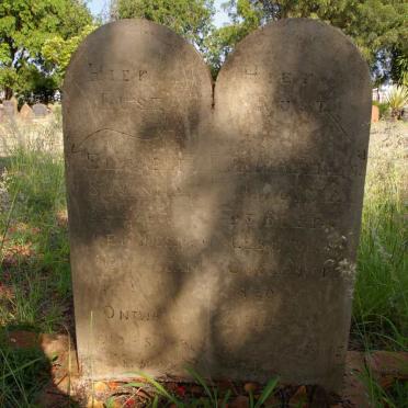 BEER Jan Adriaan Jacobus, de 1859-1930 &amp; Elizabeth Susanna 1860-1931