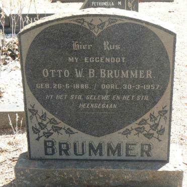BRUMMER Otto W.B. 1886-1957