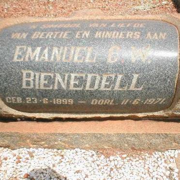BIENEDELL Emanuel C.W. 1899-1971