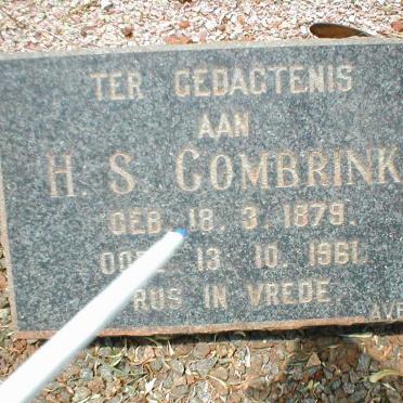 COMBRINK H.S. 1879-1961