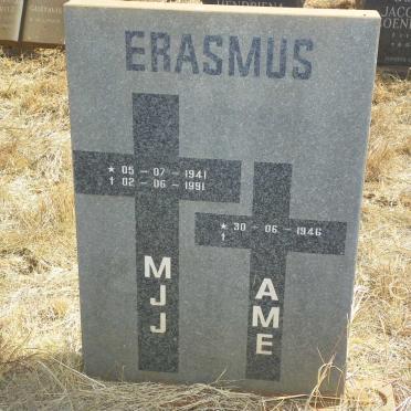 ERASMUS M.J.J. 1941-1991 & A.M.E. 1946-