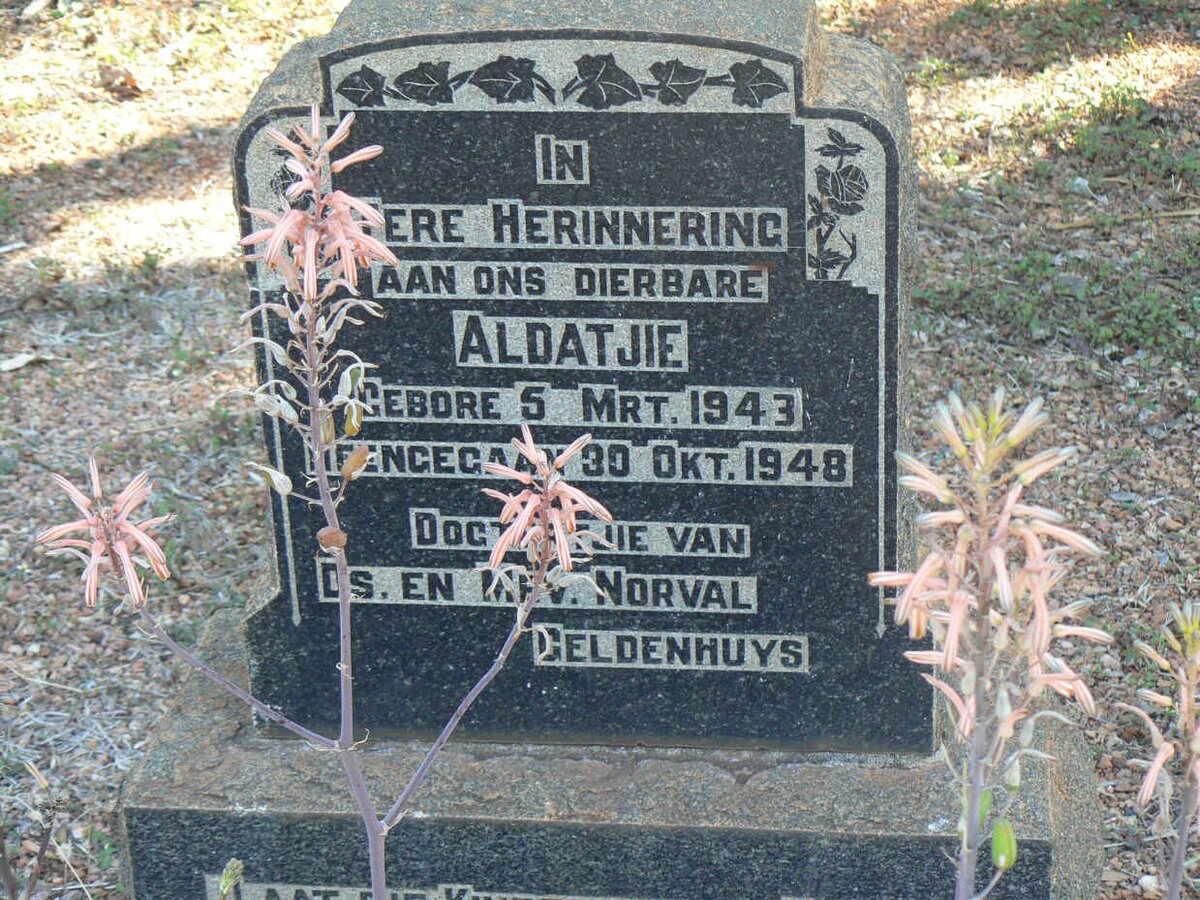 GELDENHUYS Aldatjie 1943-1948