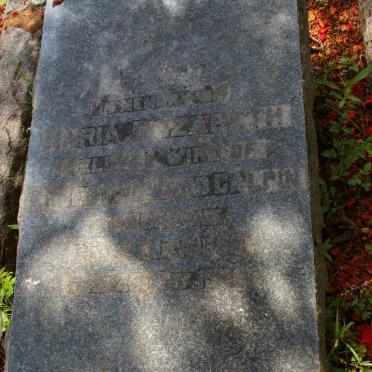 GALPIN Maria Elizabeth nee DE JONGH 1859-1933