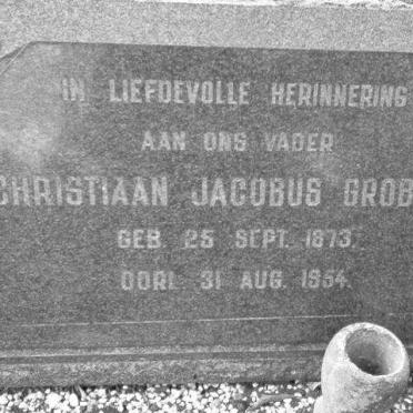 GROBLER Christiaan Jacobus 1873-1954