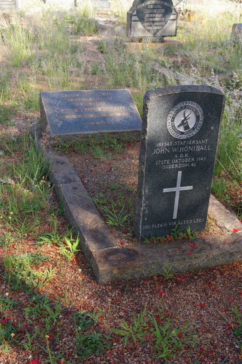 HONIBALL John W. -1945