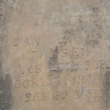 JANSEN Jan Walters 1865-1932