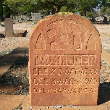 KRUGER W.J. 1854-1919