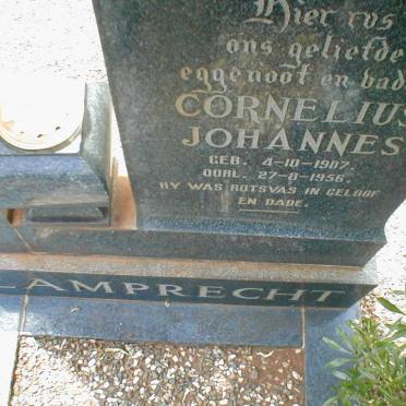 LAMPRECHT Cornelius Johannes 1907-1956
