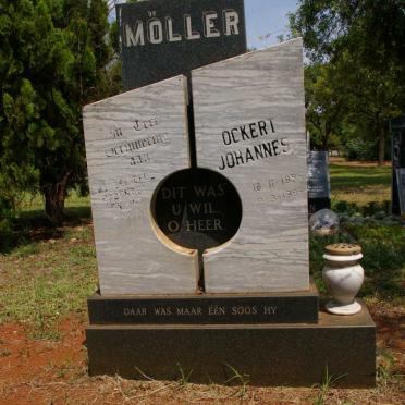MOLLER Ockert Johannes 1955-1986