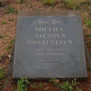 OOSTHUIZEN Michiel Jacobus 1884-1958