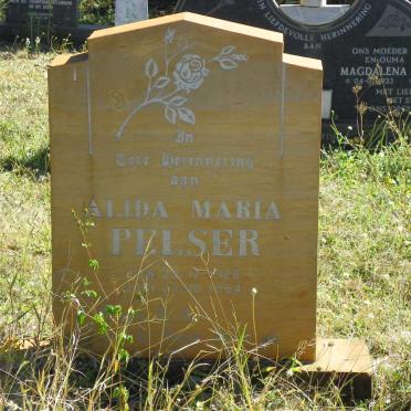 PELSER Alida Maria 1926-1994