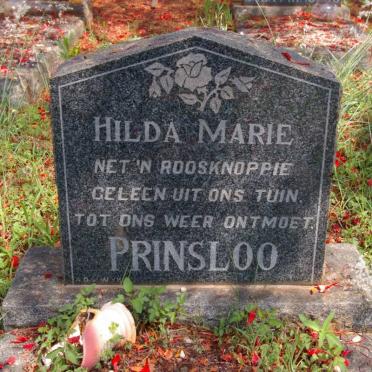 PRINSLOO Hilda Marie