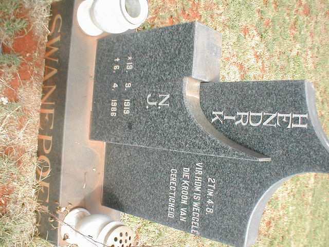 SWANEPOEL Hendrik N. J. 1919-1986